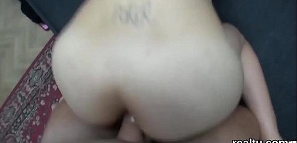  Stunning czech teen was teased in the supermarket and banged in pov